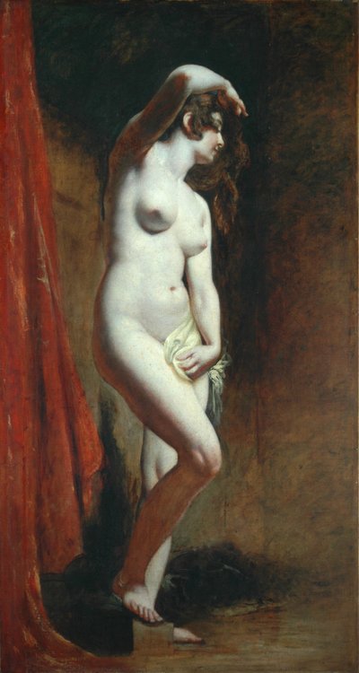 Der Badende, ca. 1825-30 von William Etty